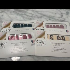 4 sets of Color Street nails 💅